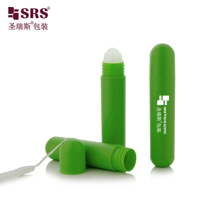 RPPG 25ml Dome Cap Inject Custom Matte Frosted Surface PP Plastic PCR Anti-Itch Liquid Roll-On Bottle Container Εφαρμοστής