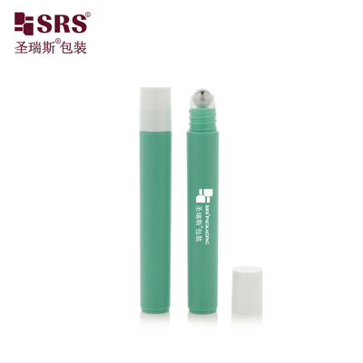 RPP-10ML(C) Υψηλό και λεπτό PP πλαστικό PP ματ ολοκληρωμένο κενό μπουκάλι κυλίνδρου με ατσάλινη σφαίρα για ορό ματιών