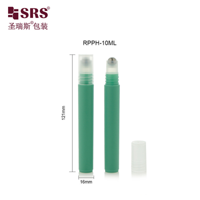 RPPH-10ML(C) Αντιδιαπνευστικό υγρό πλαστικό κενό προσαρμοσμένο ένεση χρώμα πράσινο με ατσάλινη μπάλα PP καπάκι χωρίς διαρροή