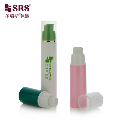 Α024 15ml 30ml 50ml Ενέσιμη Χρωματιστή PP PCR Ανερό φιάλη αντλίας για βάσεις κρέμας