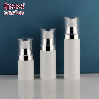 PA212 15ml 30ml 50ml Μεταλλωμένο Ασημένιο Πλαστικό Ανεμοφόρα Φιάλη Πυροσβεστικής για Λοσιόν Σώματος