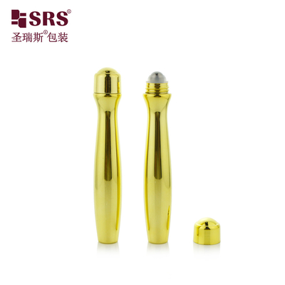 SRS8447-15ML Μεταλλωμένο Λάμπελο Χρυσό Κενό PETG πλαστικό ρόλο σε μπουκάλι για γυαλί για τα μάτια