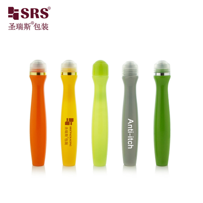 SRS8447-15ML Ενέσιμη Custom Colour Radian Shape PETG μπουκάλι για αντιδερμική υγρή κυλινδρική σφαίρα μπουκάλι προσαρμογή