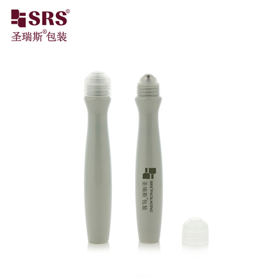 SRS8447-15ML Προσαρμόστε το πλαστικό κενό κυλίνδρο από χάλυβα σφαίρα μπουκάλι καλλυντικό μάτι τζελ ορό συσκευασία εφαρμοστή