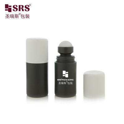 RPPC1-60ML Περιβαλλοντικά φιλικό ρολό με αποσμητικό ρολό με μπουκάλι με διπλό τοίχωμα ασφαλή για παιδιά από ανακυκλωμένο PP
