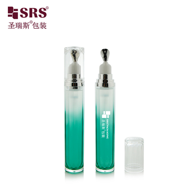 LR001-15ML High End Luxury Skincare Eye Gel Applicator Metal Zinc Head Ακρυλικό Λοσιόν Φιαλίδιο Κωνσταντίνου