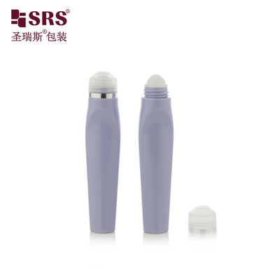 SRS8444-12ML Φουσκωτό Προσαρμόστε χρώμα πλαστικό PETG μοναδικό σχήμα Ρολ στο μπουκάλι για ματιές Gel ορό μασάζ