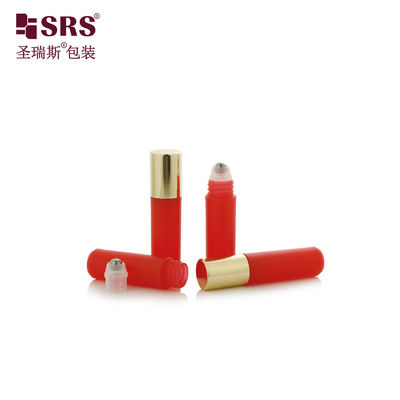 RPA-2ml παγωμένο PP πλαστικό μίνι ταξιδιωτικό μέγεθος κυλίνδρων μπάλα μπουκάλι εφαρμοστή χωρίς διαρροή με δοκιμή κενού