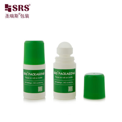 RPPC-60ML Eco-Friendly Custom PP PCR Plastic Roll-On Bottle Antiperspirant Gel Applicator