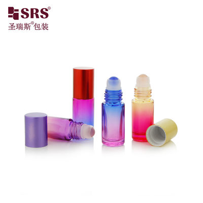 BLPM-5ML SRS Χονδρική Πώληση Διαφανές Καθαρό Καλούπι Παχύ Τοίχωμα Σκληρό Γυάλινο Μπουκάλι Roll On Για Αιθέριο Έλαιο Χωρίς Διαρροή