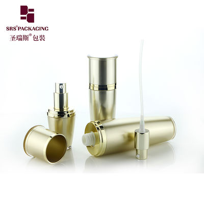 L036 SRS Κατασκευαστές χονδρικής 15ml 30ml 50ml 80ml 120ml χρυσό πολυτελές κενό ακρυλικό καλλυντικό