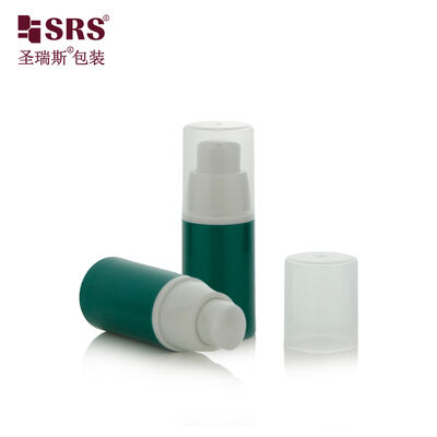 A024 15ml 30ml 50ml Empty Plastic PP Airless Pump Lotion Bottle For Facial Cream Customization