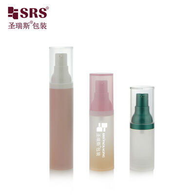 PA029 15ml 30ml 50ml Ματ Παγωμένο Άδειο PP Διαφανές Αεροστεγές Μπουκάλι με Αντλία Ψεκασμού Λοσιόν