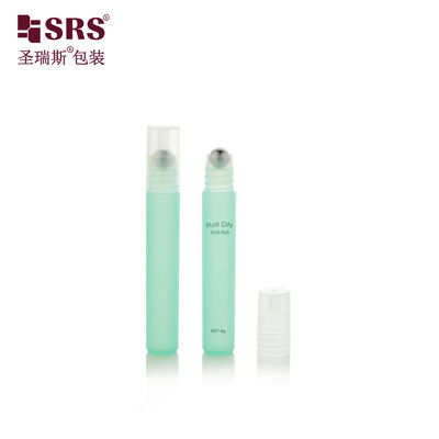 RPPH Travel PP Plastic Roll‑on Bottle Empty Mini Roller Vial for Acne Liquid Serum Cooling Gel Itch Relief Water Packaging