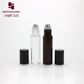 10ml διαφανές κίτρινο κενό πλαστικό PET για τη φροντίδα του δέρματος