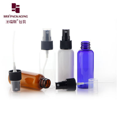 50 ml φιαλίδιο καθαριστικού αέρα στρογγυλό PET επαναγεμιζόμενο σπρέι υγρού πλύσης χεριών