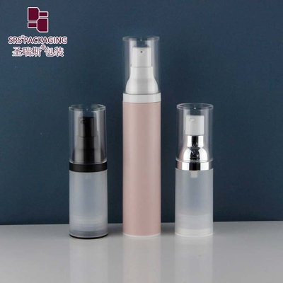 15ml 30ml 50ml Κενά PP πλαστικό διαφανές ανακυκλώσιμο βάθος Αέρος χωρίς πλαστικές φιάλες αντλίας