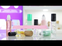 BLPM Custom 10 ml διαυγές πάχος τοίχωσης γυάλινο ρολό σε μπουκάλι για αρωματικό αιθέριο έλαιο