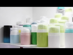 PA60 σειρά ένεση πολύχρωμη προσαρμοσμένη πλαστική καλλυντικά ορός αντλία κενού PP αέρα μπουκάλι