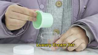 J101 50g 100g 240g Luxury Empty Face Cream Jar Container Cosmetic Packaging Αντικατάστατο